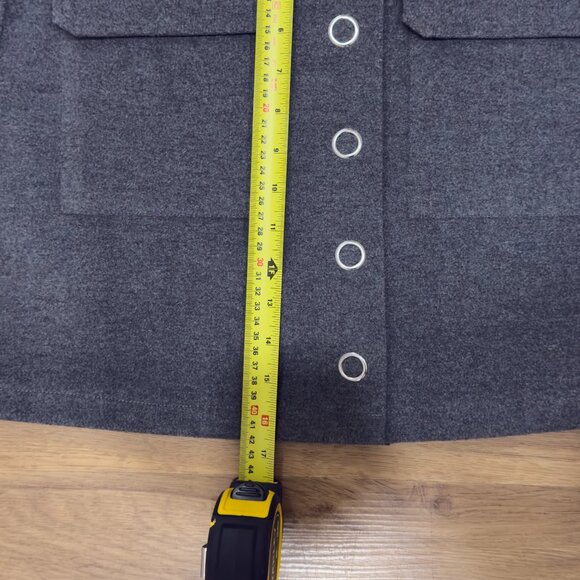 Simons TWIK Gray Button-Up Skirt | High Waisted | Size Medium | Usable P… - Picture 6 of 7